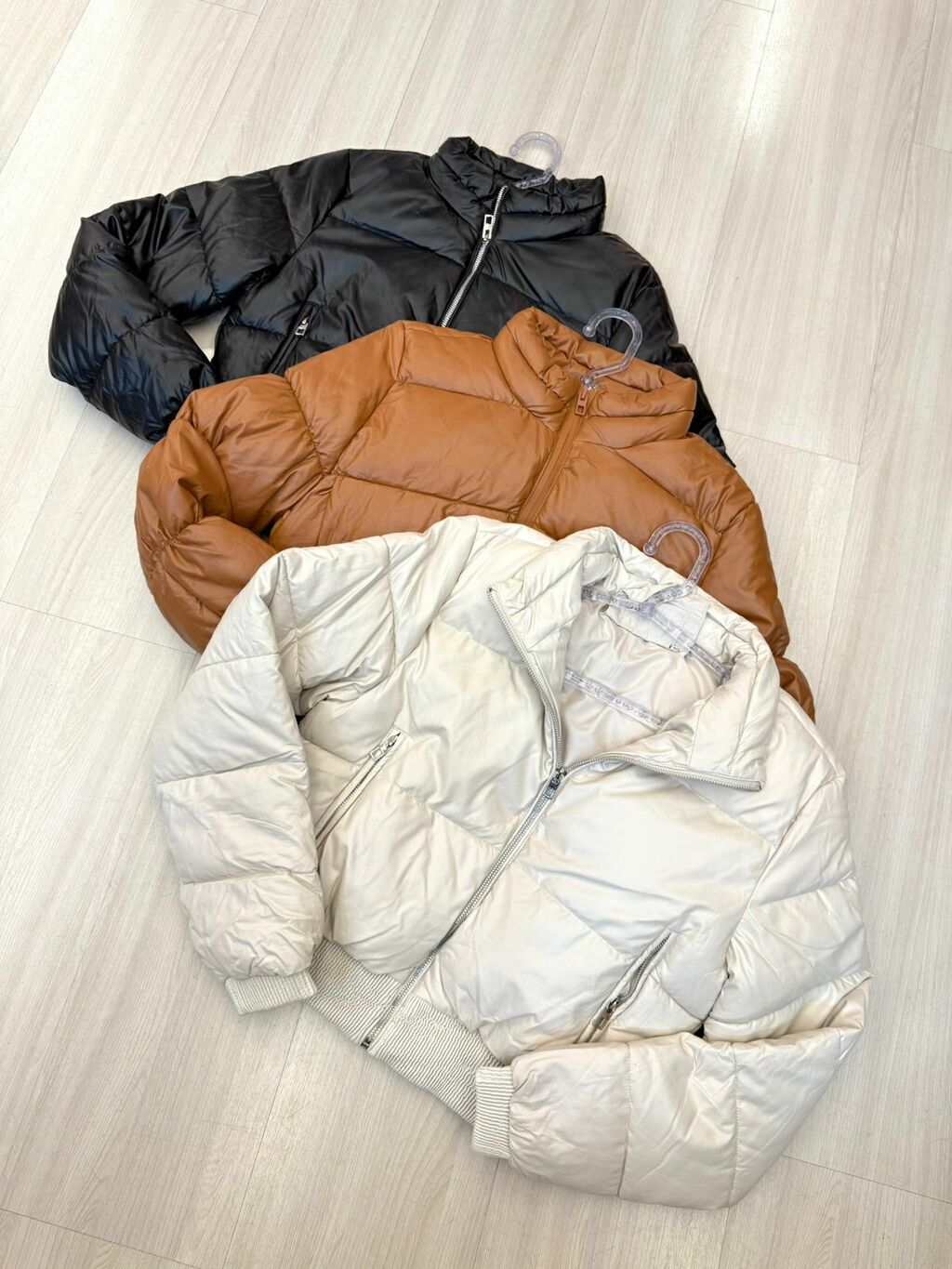 Jaqueta Puffer ziper Miranda