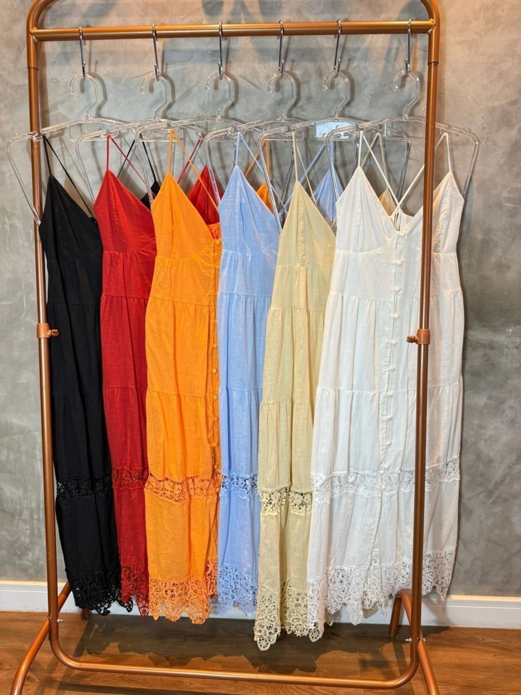 Vestido viscolinho Aurora