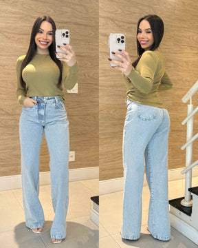 Blusa tricô modal Rafa