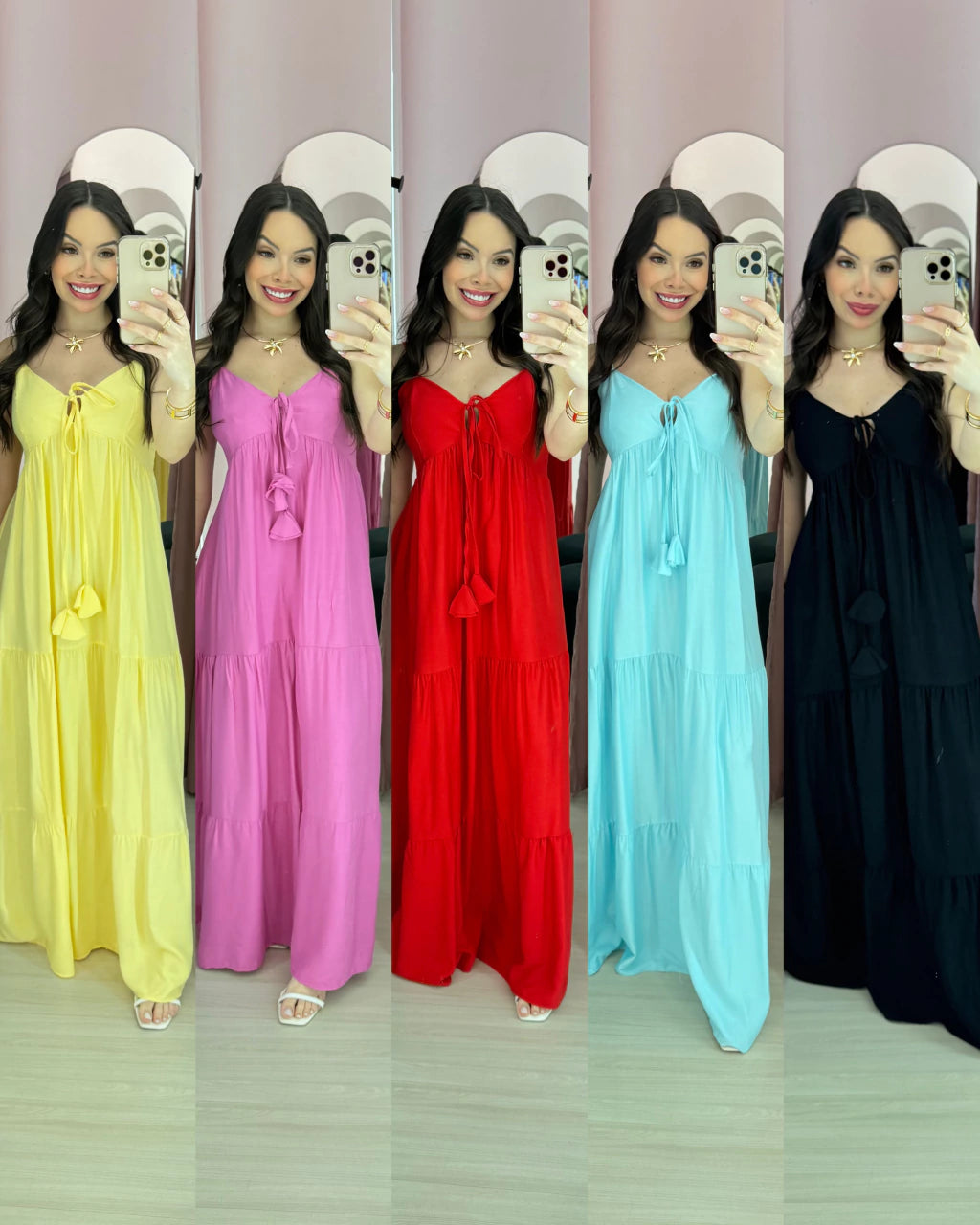 Vestido viscose Ingrid
