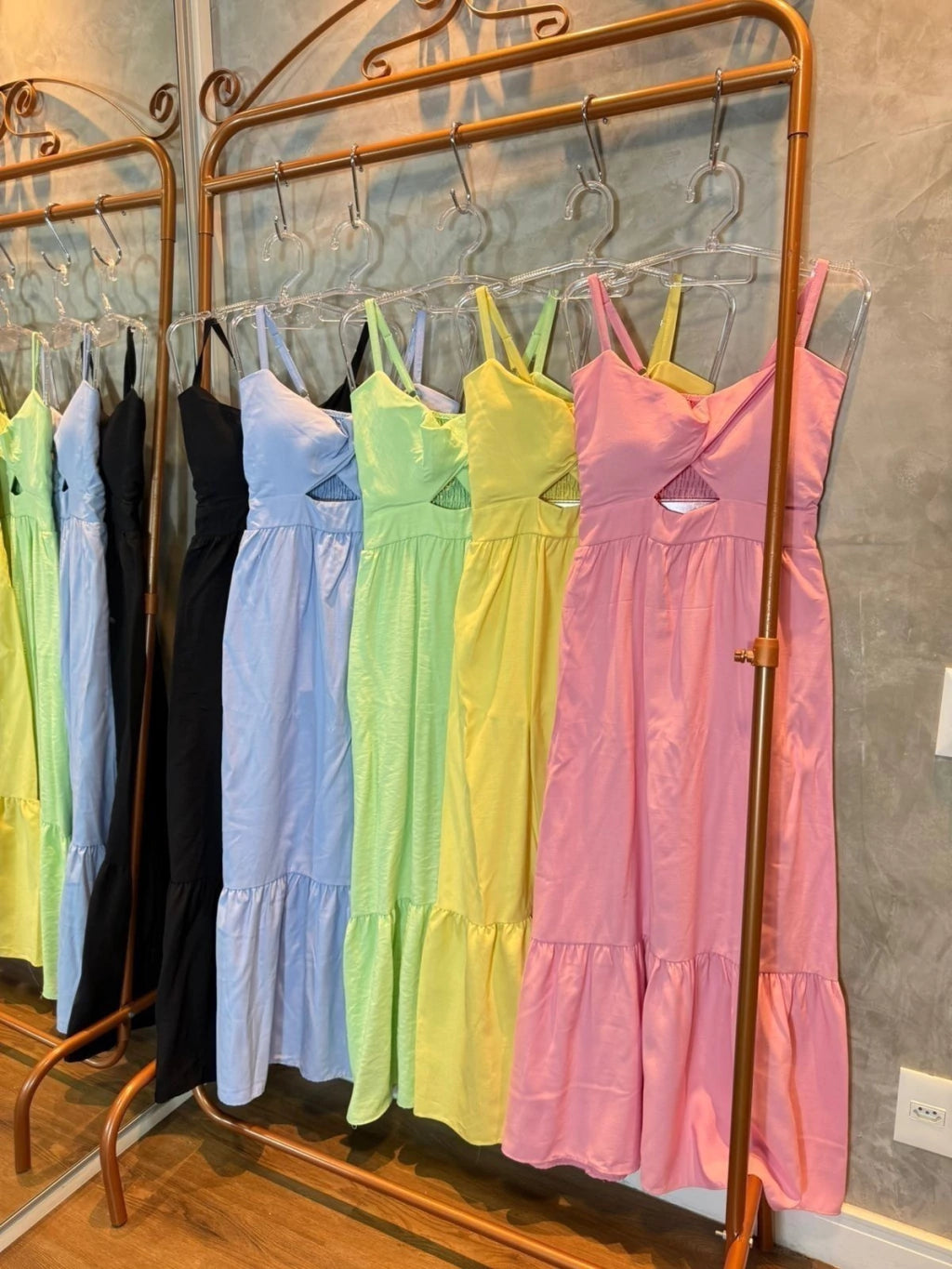 Vestido linho Camily