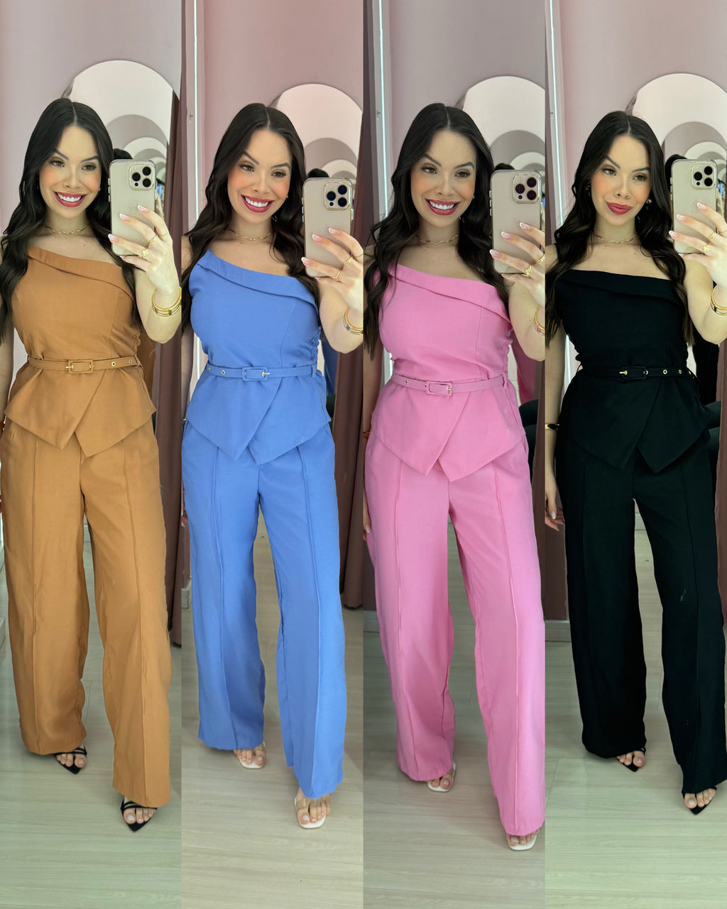 Conjunto Charlote sensorial com cinto
